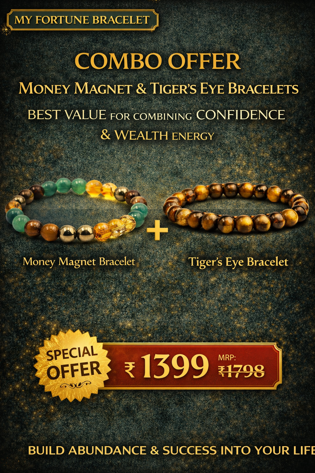 MONEY MAGNET + TIGER’S EYE COMBO