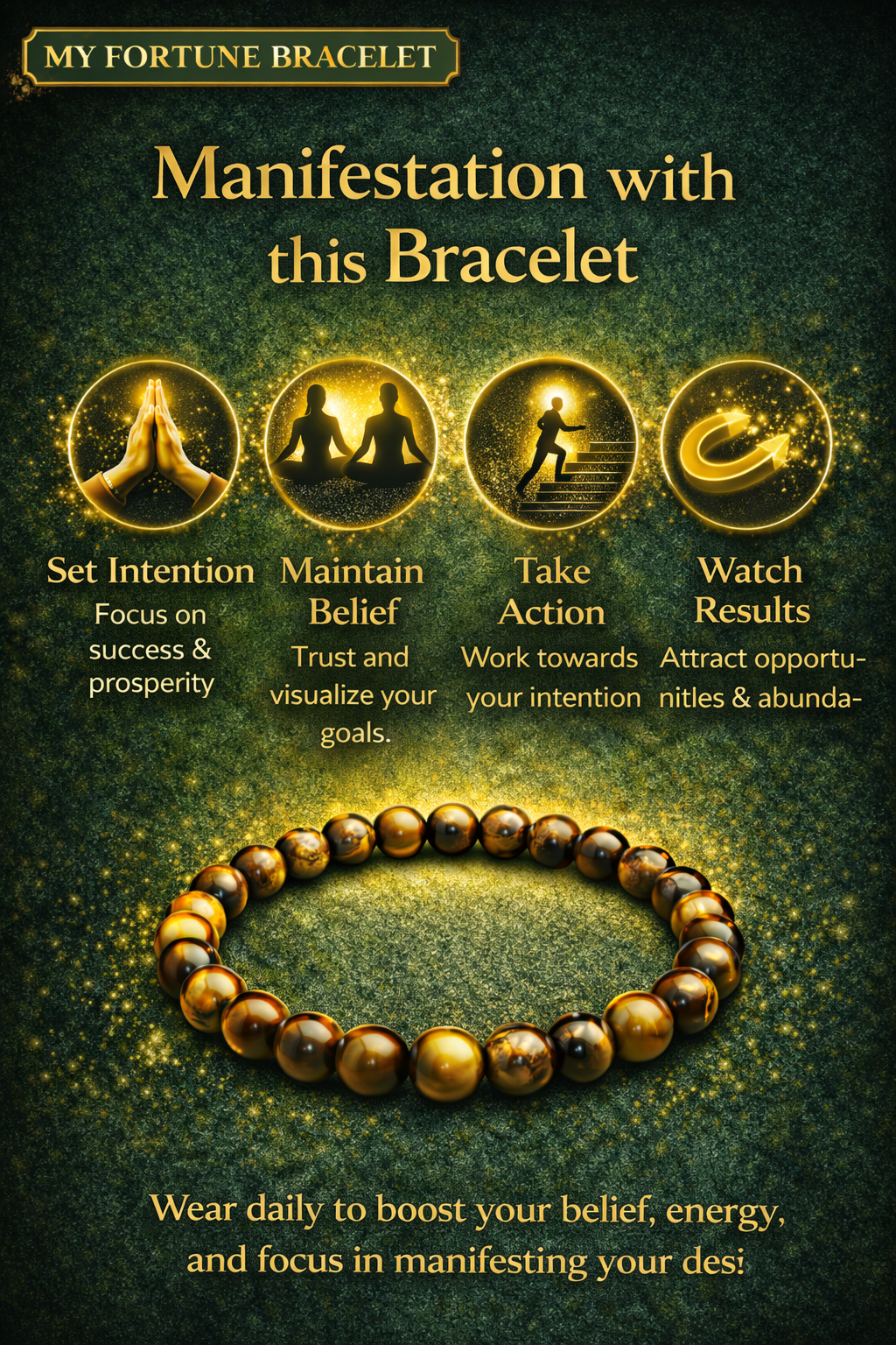 TIGER’S EYE POWER BRACELET