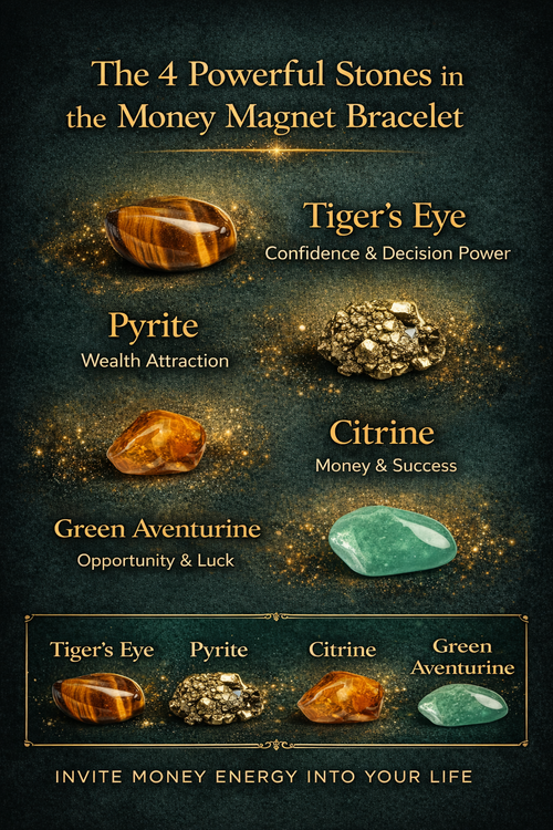 Money Magnet Crystal Bracelet (Dhan Yog)